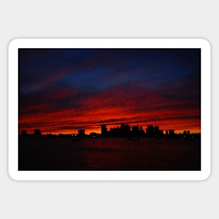 Boston Twilight Sticker